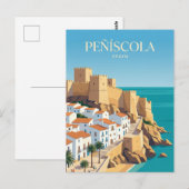 Passeig de la Drassana Spanje Briefkaart (Voorkant / Achterkant)