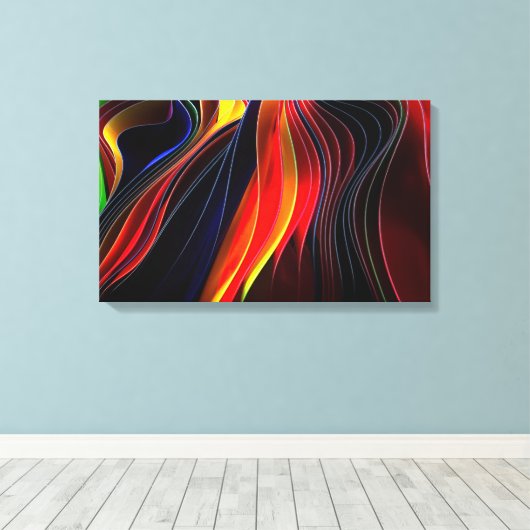 Passel Canvas Afdruk (Insitu (Houten vloer))