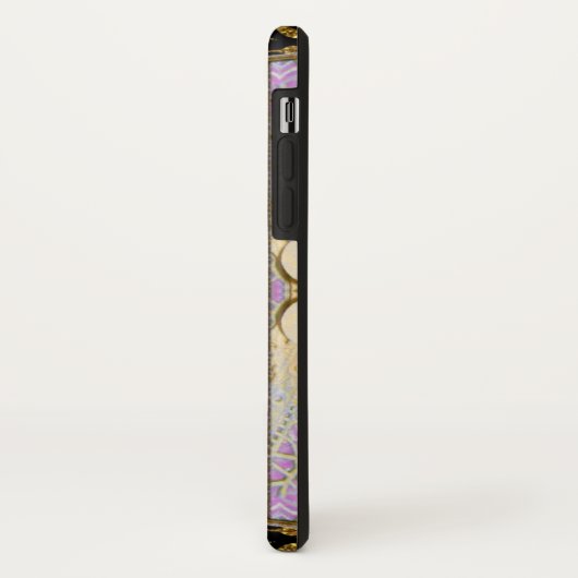 Passementerie Madeline Elegant Chic Monogram Case-Mate iPhone Case (Achterkant/links)