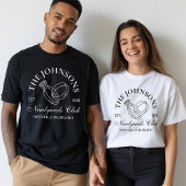 Passen getrouwd Club Custom Honeymoon Shirten voor T-shirt