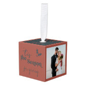 Passen getrouwd Dit is het seizoen voor ... Foto Decoratie (Voorkant hoekig)