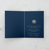 Passen getrouwd eerste vakantie samen Kaart (Binnen)