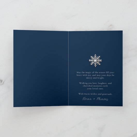 Passen getrouwd eerste vakantie samen Kaart (Binnen)