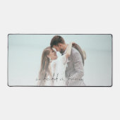 Passen getrouwd foto overlay die we besloten voor  bureaumat (Voorkant)