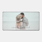 Passen getrouwd foto overlay Onthoud dit moment Bureaumat (Voorkant)