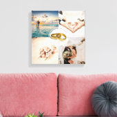 Passen getrouwd Jubileum voor paardenweddenschap F Canvas Afdruk (Insitu (Woonkamer))