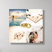 Passen getrouwd Jubileum voor paardenweddenschap F Canvas Afdruk (Voorkant)