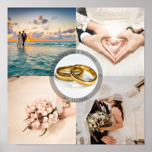 Passen getrouwd Jubileum voor paardenweddenschap F Poster (Voorkant)