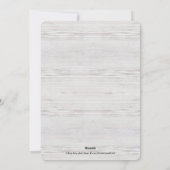 Passen getrouwd met kerstfeestdagen feestdagenkaart (Achterkant)