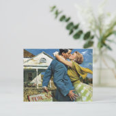 Passen getrouwd met  liefde en Romance kopen Eerst Briefkaart (Staand voorkant)