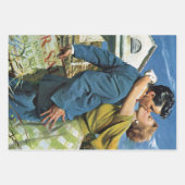 Passen getrouwd met  liefde en Romance kopen Eerst Inpakpapier Vel (Voorkant 2)