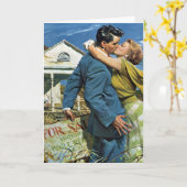 Passen getrouwd met liefde en Romance kopen Eerst Kaart (Gele Bloem)