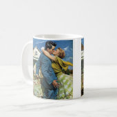 Passen getrouwd met  liefde en Romance kopen Eerst Koffiemok (Voorkant links)