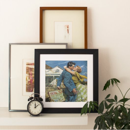 Passen getrouwd met  liefde en Romance kopen Eerst Poster