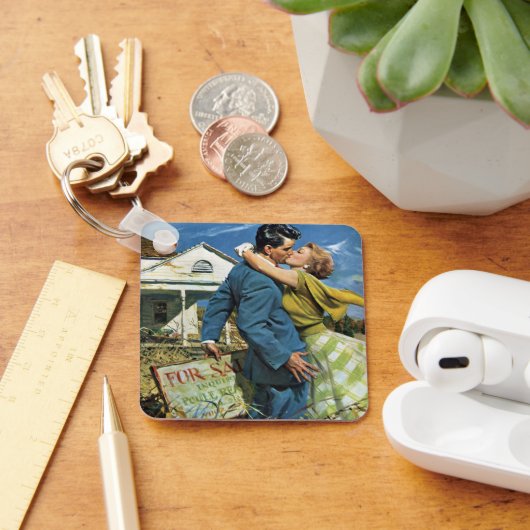 Passen getrouwd met liefde en Romance kopen Eerst Sleutelhanger (Bureau)