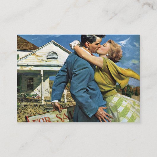 Passen getrouwd met  liefde en Romance kopen Eerst Visitekaartje (Achterkant)