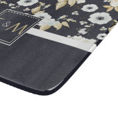 Passen getrouwd Monogrammed Wedding Decor Gifts Bl Snijplank (Hoek)