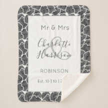 Passen getrouwd Mr. en Mrs. Personalized Wedding G