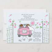 Passen getrouwd Post Wedding Brunch Uitnodiging (Voorkant)