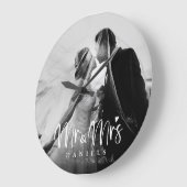 Passen getrouwd Romantic Moderne Persoonlijke Grot Grote Klok (Hoek)