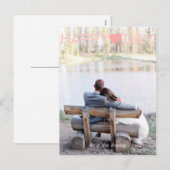 Passen getrouwd Valentijnsdag Kaart Foto Post Kaar (Voorkant / Achterkant)