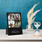 Passen getrouwd van de moderne liefde Weddenschap  Fotoplaat (Zijkant)