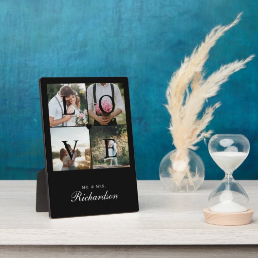 Passen getrouwd van de moderne liefde Weddenschap  Fotoplaat (Zijkant)