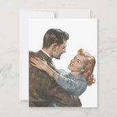 Passen getrouwd van de  Romance zullen we dansen? Aankondiging (Voorkant)