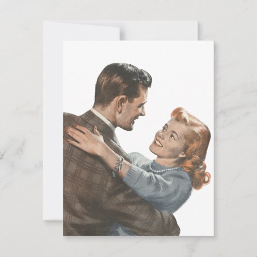 Passen getrouwd van de  Romance zullen we dansen? Aankondiging (Voorkant)