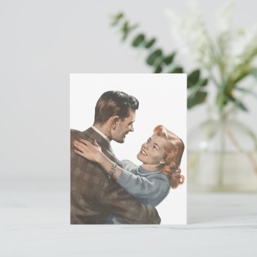 Passen getrouwd van de  Romance zullen we dansen? Aankondiging (Staand voorkant)