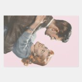 Passen getrouwd van de  Romance zullen we dansen? Inpakpapier Vel (Voorkant 2)