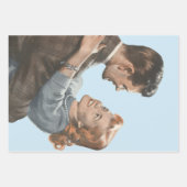 Passen getrouwd van de  Romance zullen we dansen? Inpakpapier Vel (Voorkant)