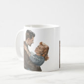 Passen getrouwd van de  Romance zullen we dansen? Koffiemok (Voorkant links)