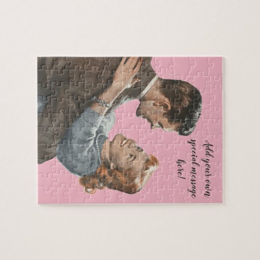 Passen getrouwd van de Romance zullen we dansen? Legpuzzel (Horizontaal)