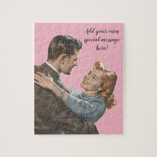 Passen getrouwd van de  Romance zullen we dansen? Legpuzzel (Verticaal)