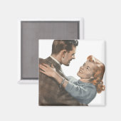 Passen getrouwd van de Romance zullen we dansen? Magneet (Voorkant / Achterkant)