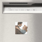 Passen getrouwd van de Romance zullen we dansen? Magneet (Insitu (Vaatwasser))