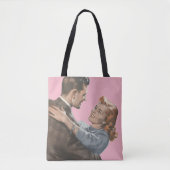 Passen getrouwd van de  Romance zullen we dansen? Tote Bag (Voorkant)