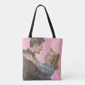 Passen getrouwd van de  Romance zullen we dansen? Tote Bag (Achterkant)