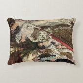  Passen getrouwd, Victoriaans bride Tossing Bouque Accent Kussen (Voorkant)