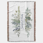 Passen getrouwd voor bosbouw deken (Voorkant Verticaal)