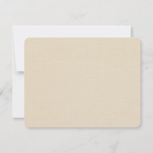 Passen getrouwd voor bruiloft notitiekaartje (Achterkant)