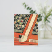  Passen getrouwd voor deco-weddenschappen Aankondigingskaart (Staand voorkant)