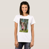 Passen getrouwd voor  kunst Deco Love en Romance T-shirt (Voorkant volledig)
