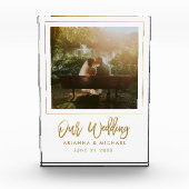 Passen getrouwd voor weddenschappen met Gift Keepo Fotoblokken (Voorkant)