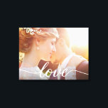 Passen getrouwd Weddenschap Aangepast fotoliefdess Canvas Afdruk<br><div class="desc">Vier de liefde tussen u en uw partner met onze Passen getrouwd Wedding Custom Photo Love Script Canvas Print. Dit prachtige canvas stelt u in staat om het aan te passen met uw favoriete trouwfoto, het vastleggen van de essentie van uw speciale dag. Het doek heeft een elegant en trendy...</div>