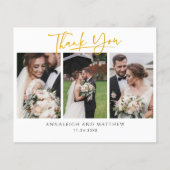 Passen getrouwd Weddenschap foto's Hartelijk dank (Voorkant)