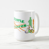 Passen naar mensen Mok (Voorkant rechts)