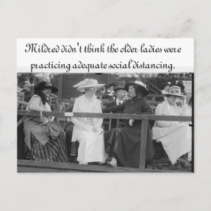 Passend Briefkaart voor sociale vervorming