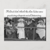 Passend Briefkaart voor sociale vervorming (Voorkant)